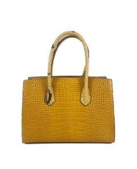 Pre-order. Borsa Vittoria — Genuine Leather Handbag, Made in Italy