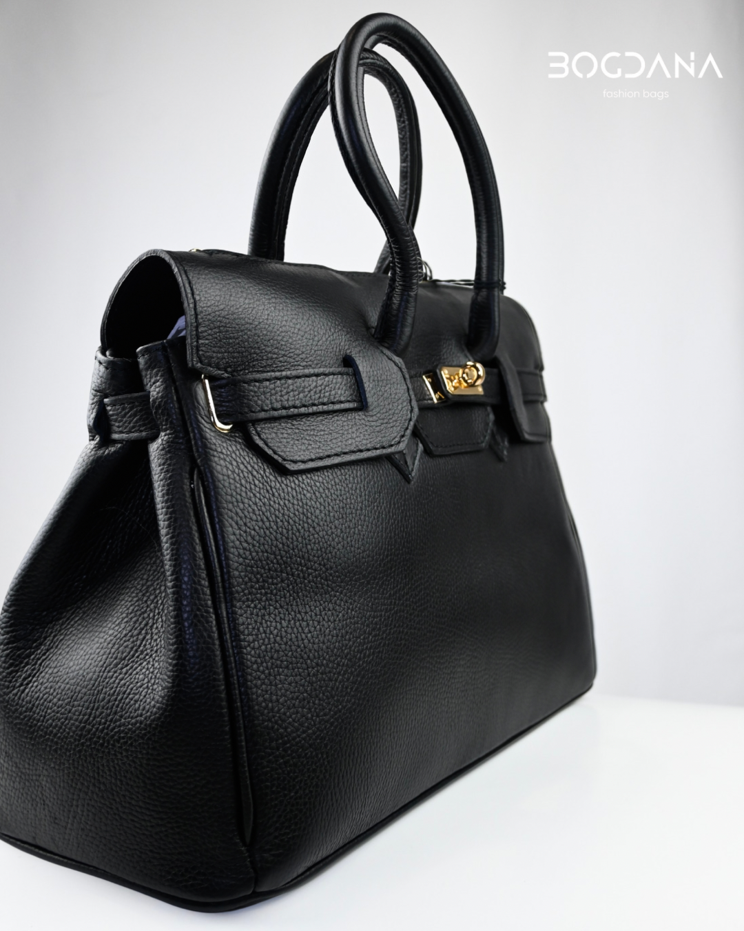 Milano Grande – Italian Leather Bag. Without a strap