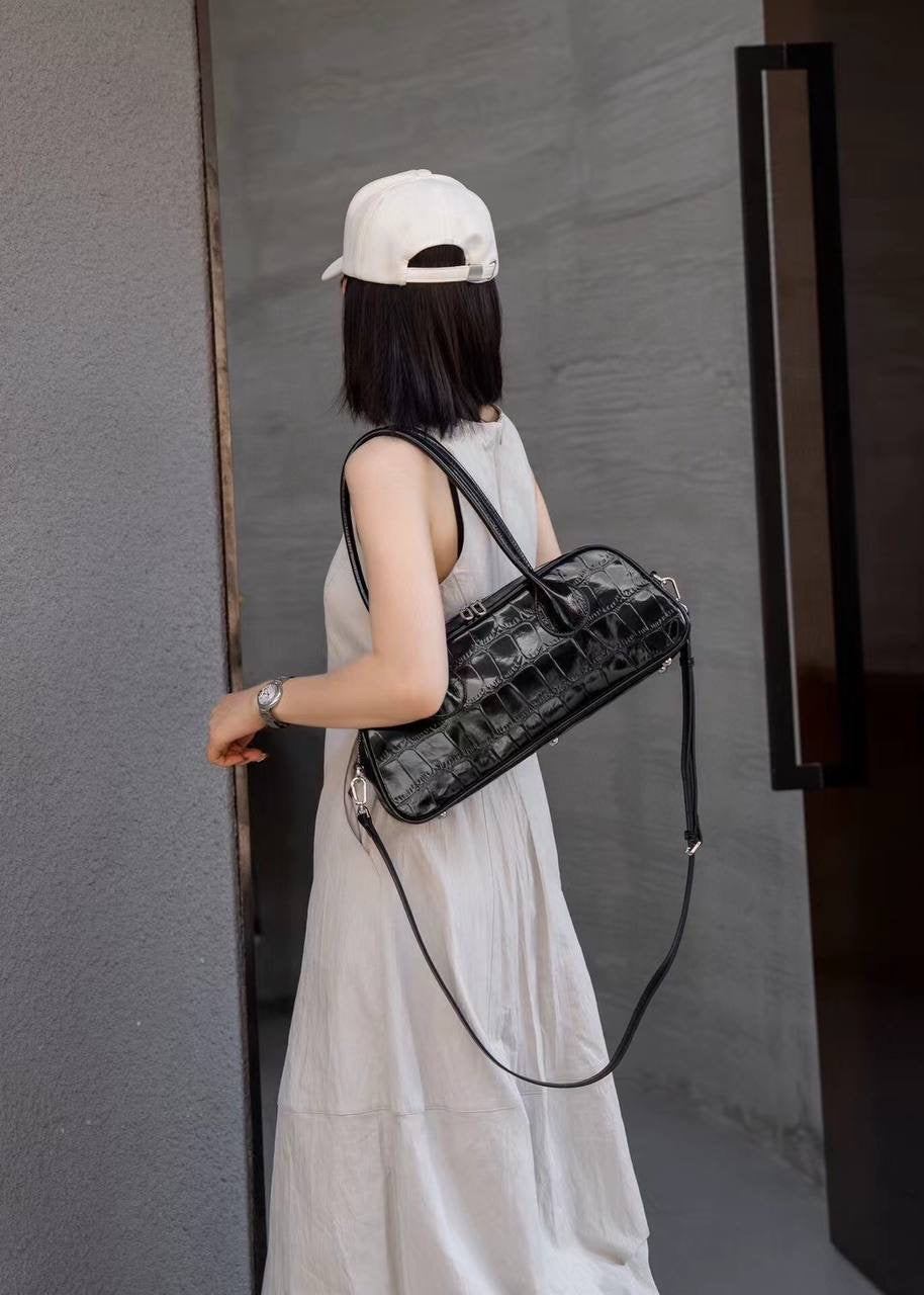 Glam Luxe leather bag