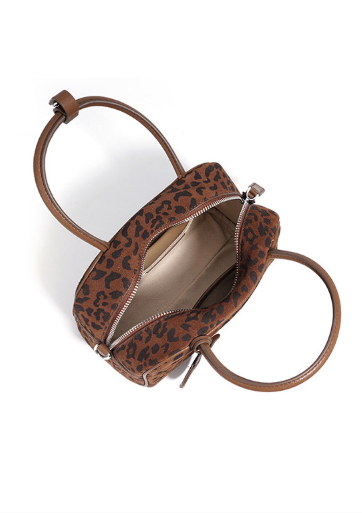 🎥💥 LEO MOOD – Genuine Suede Bag with Long Adjustable Strap