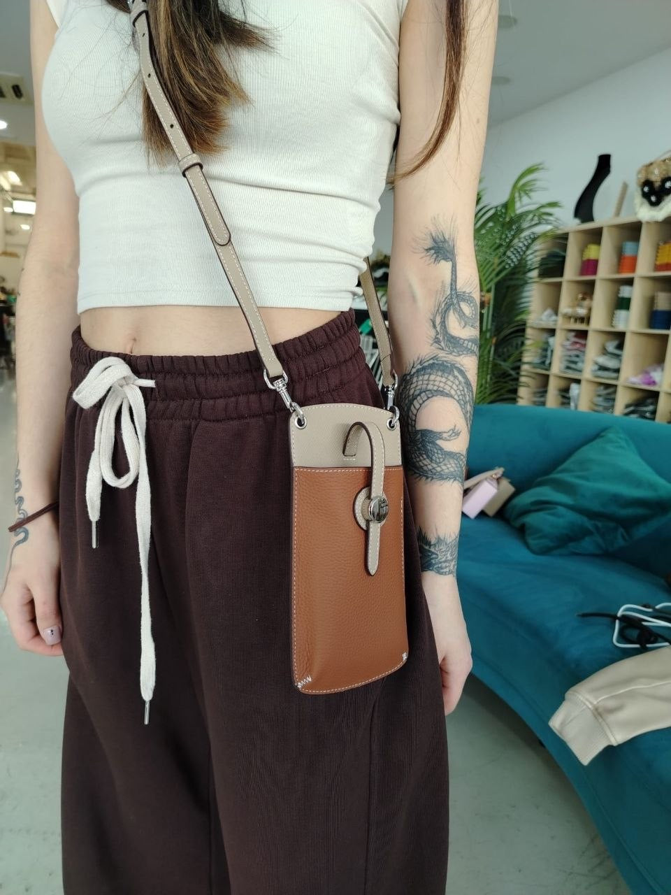 ✨ Luna Mini | Italian Phone Crossbody Bag 🇮🇹