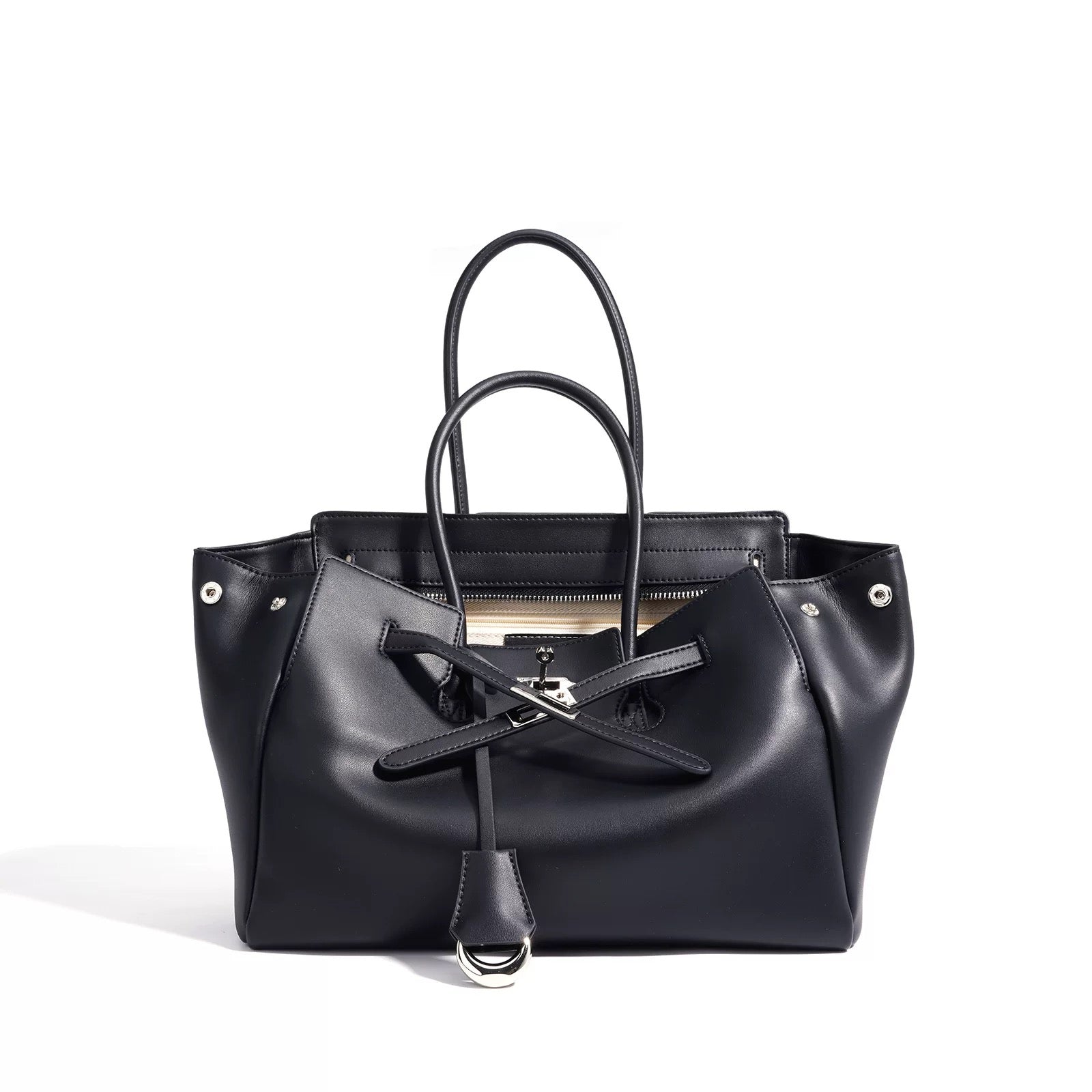 AYANA BAG — soft leather unisex bag with adjustable strap