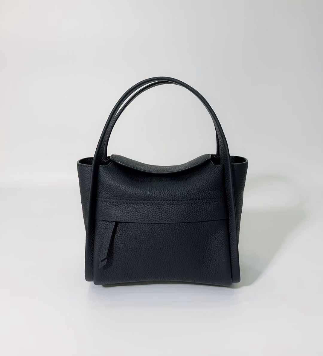 Luxora Leather Elegance – Premium Leather Bag with a Long Strap and Metal Feet