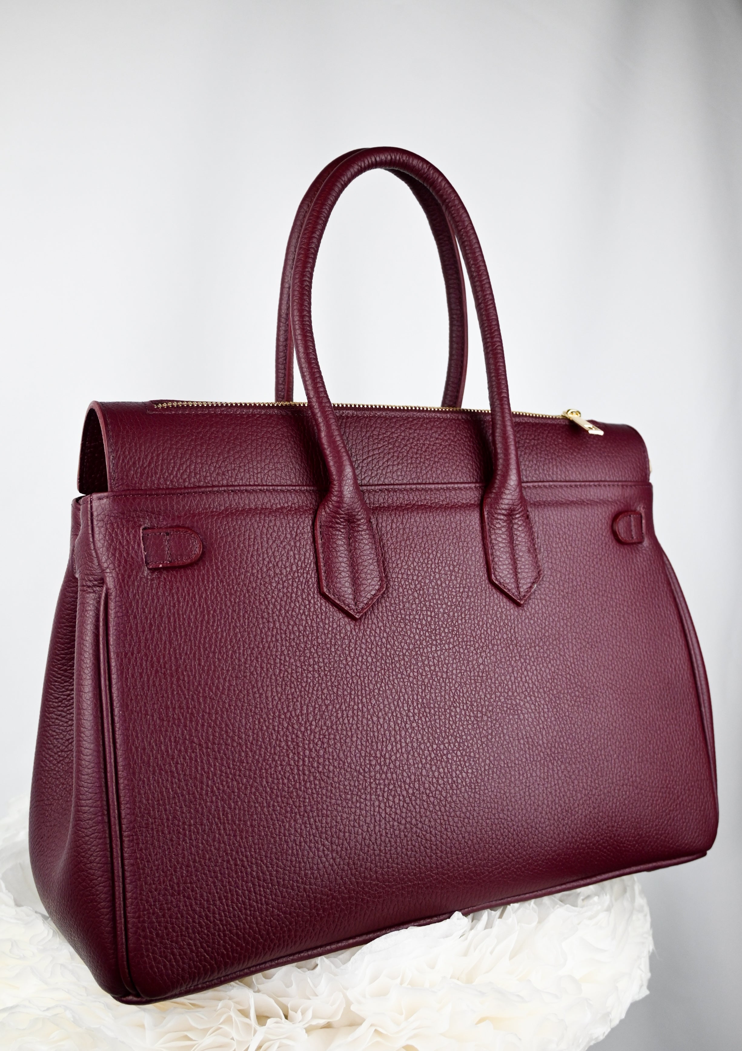 Milano Grande – Italian Leather Bag. Without a strap