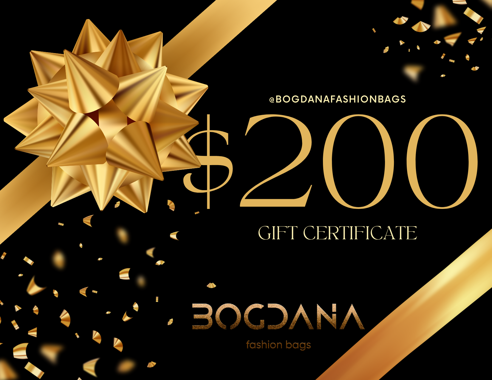 Bogdana Fashion Bags Gift Card