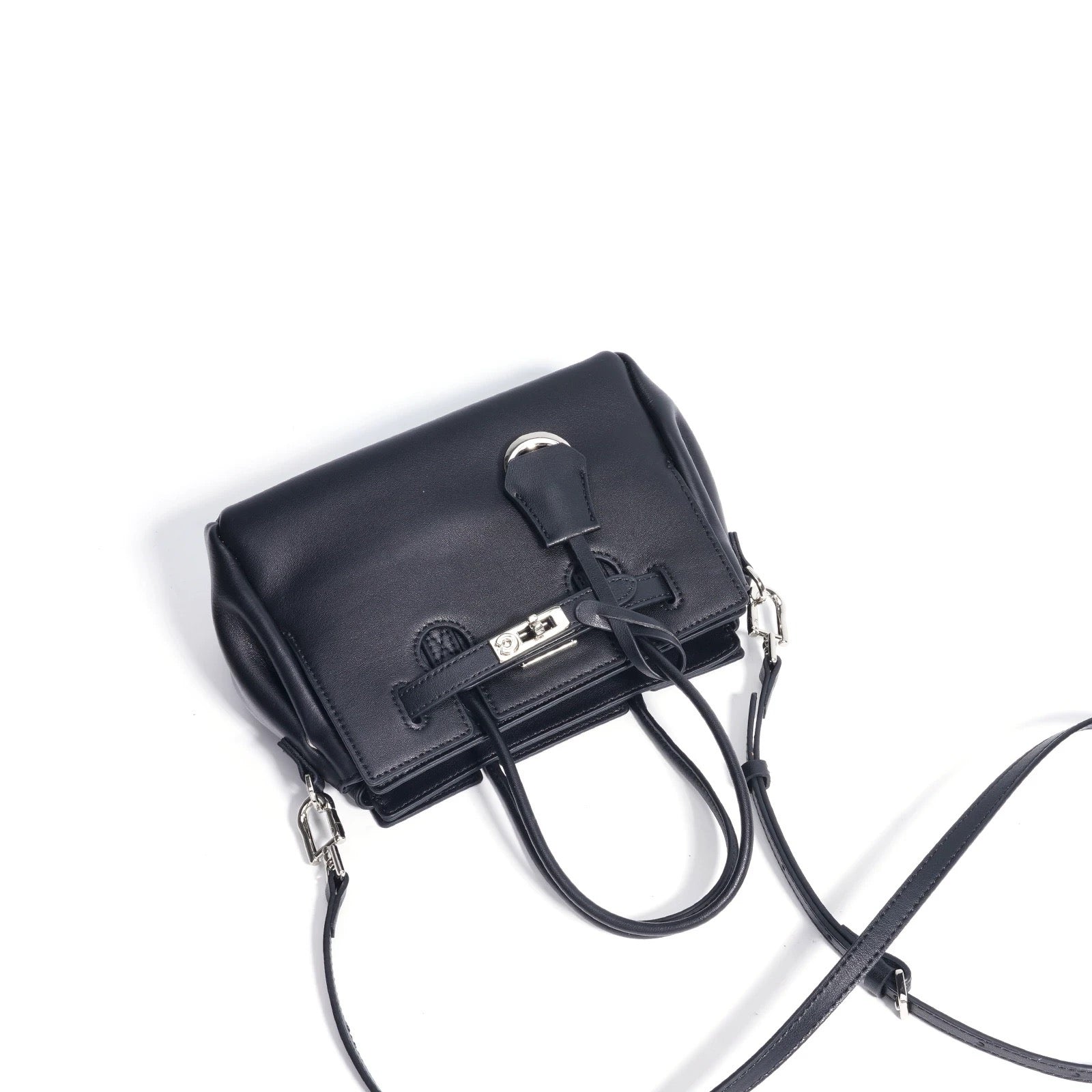 AYANA BAG — soft leather unisex bag with adjustable strap