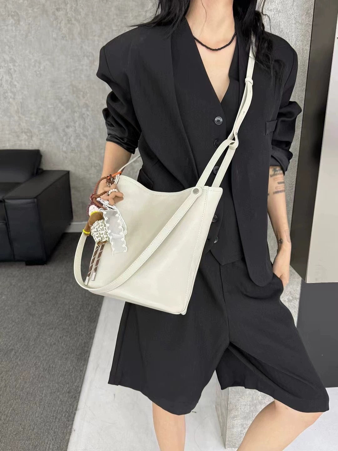 UrbanShell Set — Everyday Leather Elegance bag