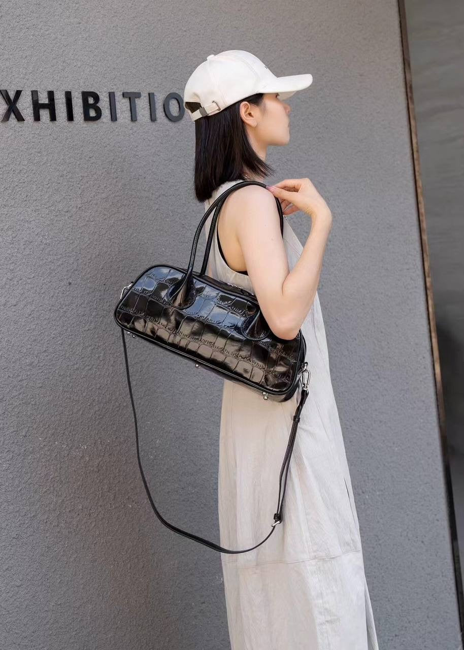 Glam Luxe leather bag