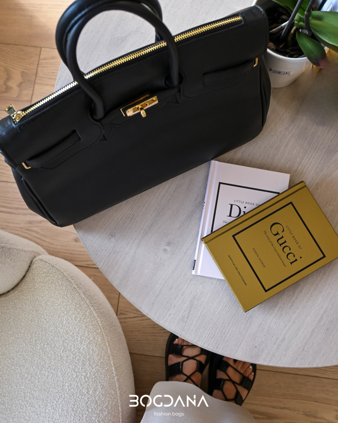 Milano Grande – Italian Leather Bag. Without a strap