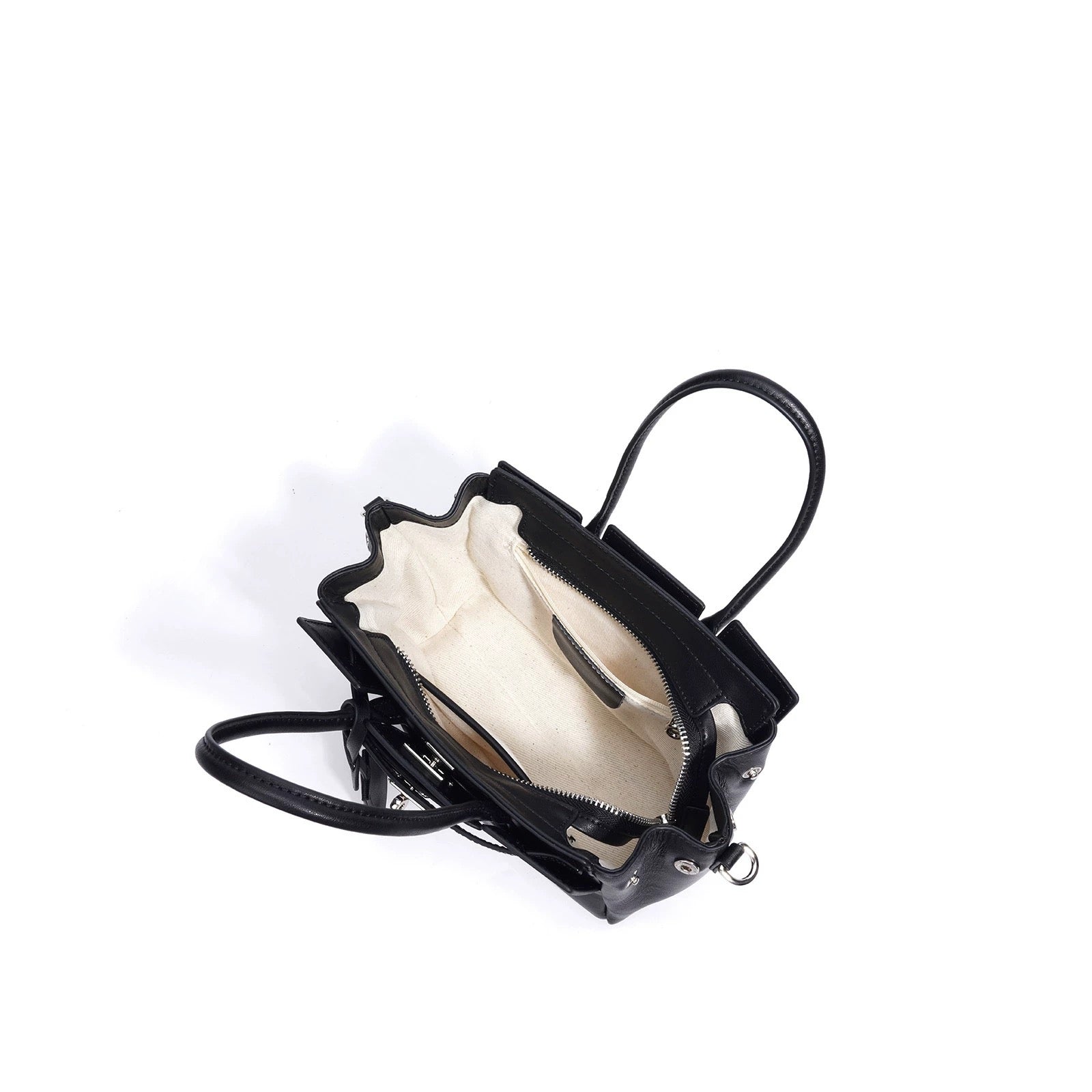 AYANA BAG — soft leather unisex bag with adjustable strap