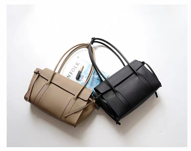 Elegance Luxe: Genuine Grained Leather Bag – The Epitome of Elegance and Comfort
