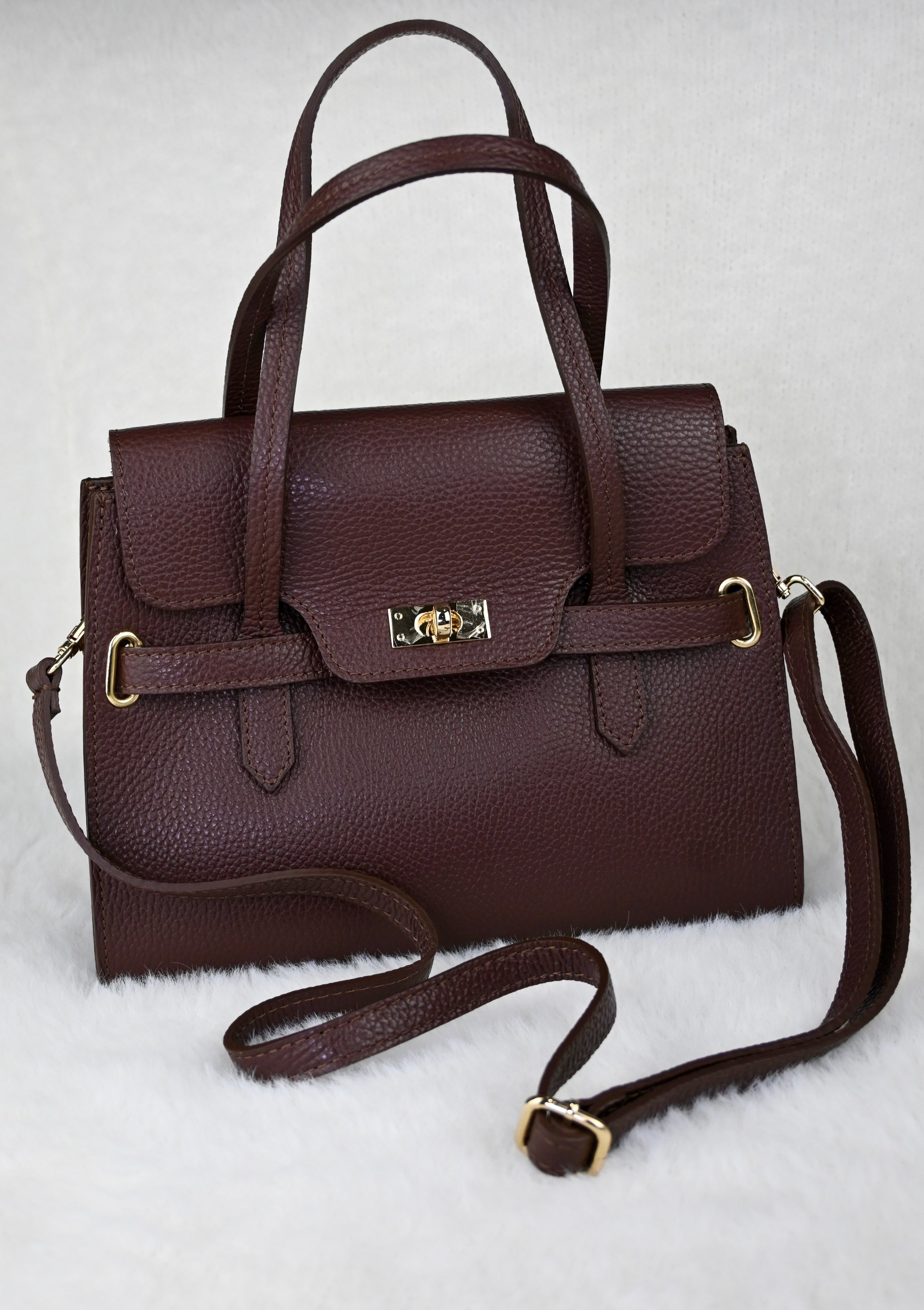 Amore Tote — Elegant Italian Leather Bag”