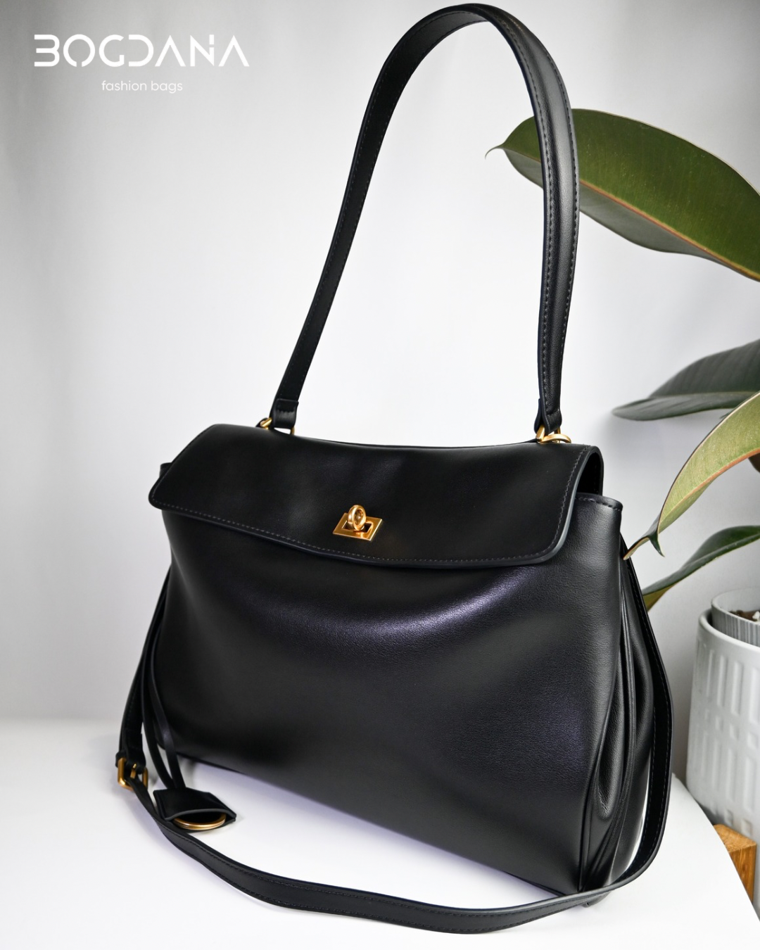 🖤 Genuine Leather Bag (Made in Italy). Medium