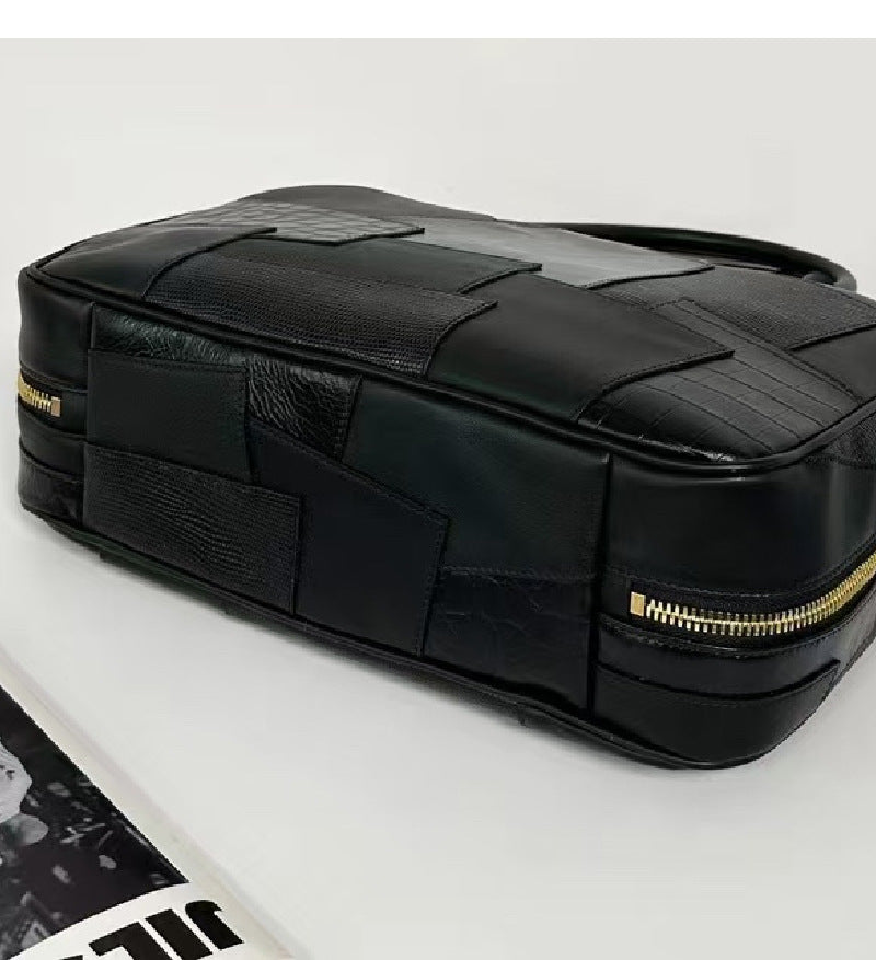 “Vera Forma” | Genuine Cowhide Leather Bag in Two Sizes