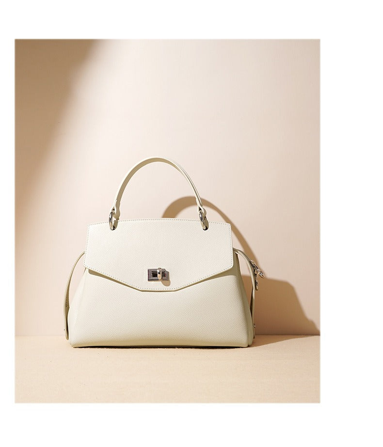 Elegance in Every Detail: Premium Genuine Leather Handbag. Women’s shoulder bag