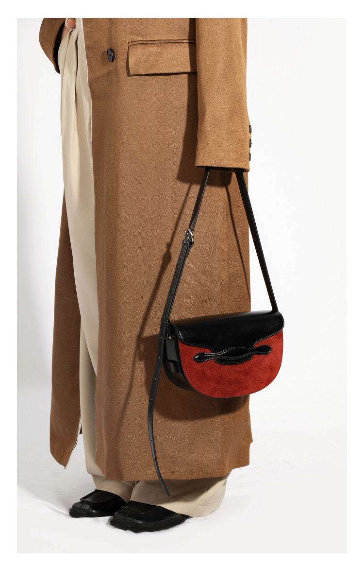BORGIA | Signature Suede & Leather Crossbody