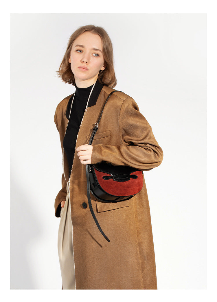 BORGIA | Signature Suede & Leather Crossbody