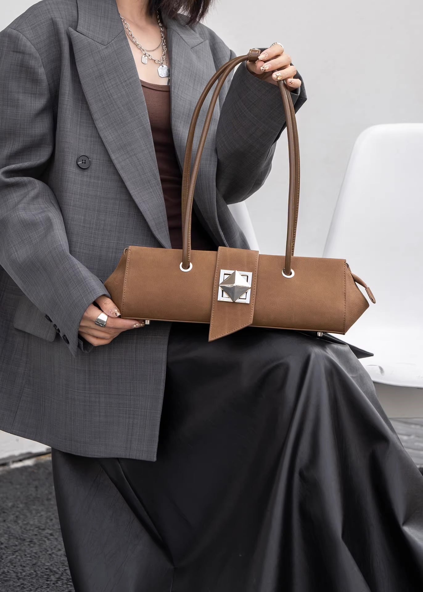 Timeless Luxury: Genuine Leather Handbag