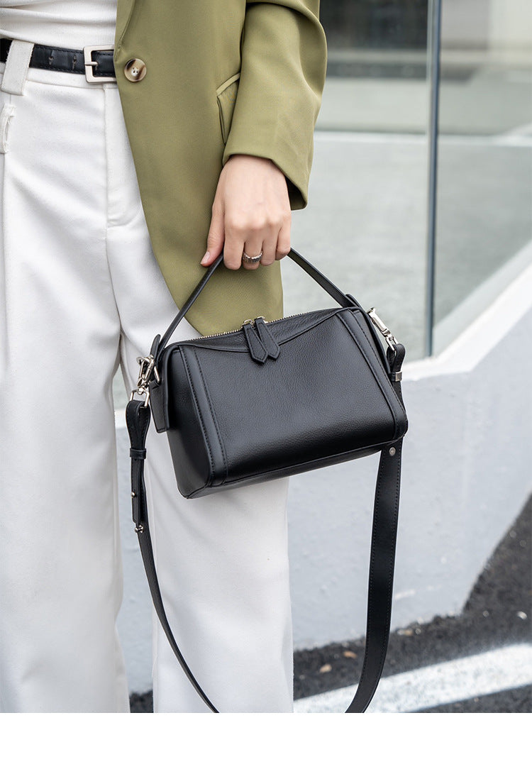 Silhouette Luxe | Genuine Leather Shoulder Bag