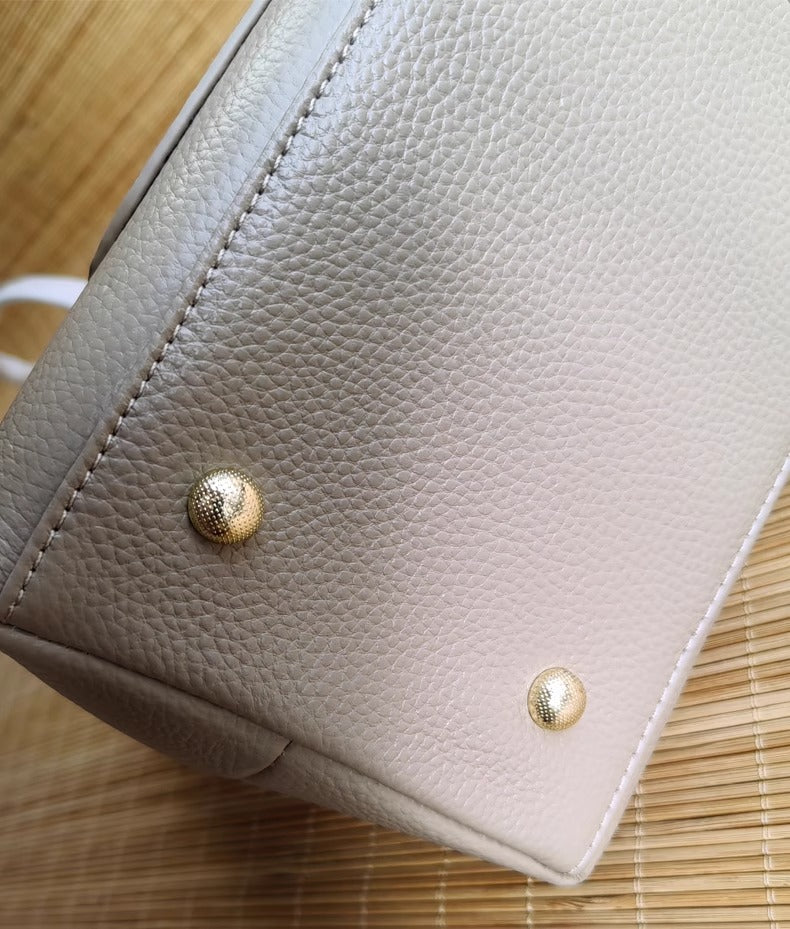 Spacious Leather Tote