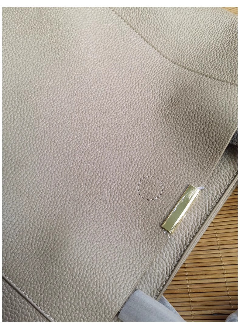 Spacious Leather Tote