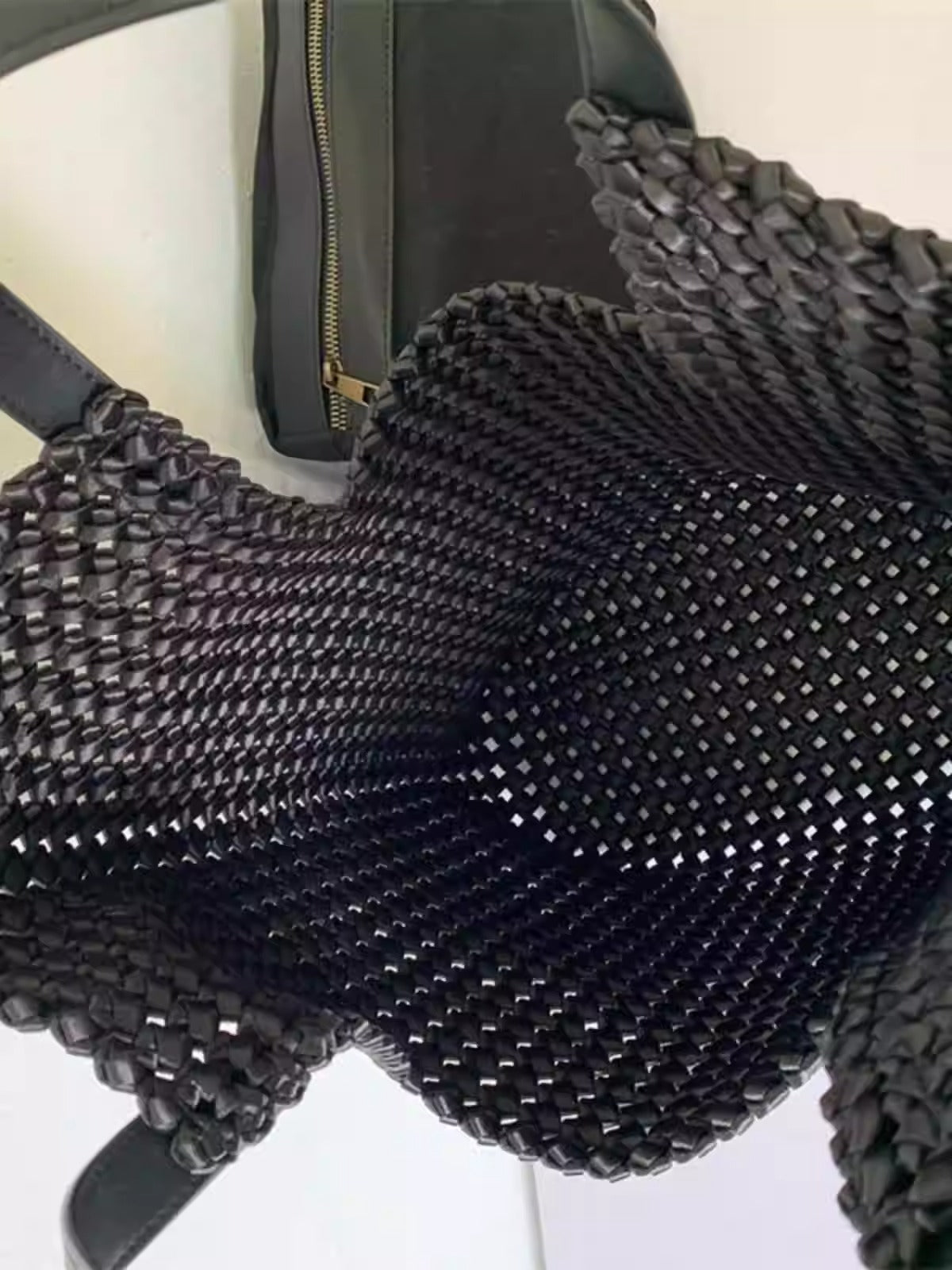 WovenGrace Shopper | Handwoven Tote by Bogdana Fashionbags