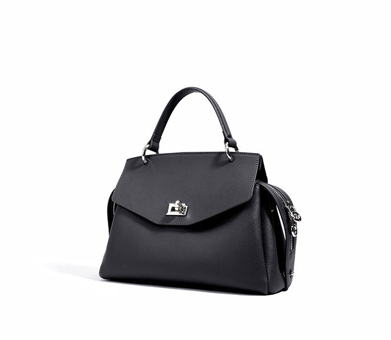 Elegance in Every Detail: Premium Genuine Leather Handbag. Women’s shoulder bag