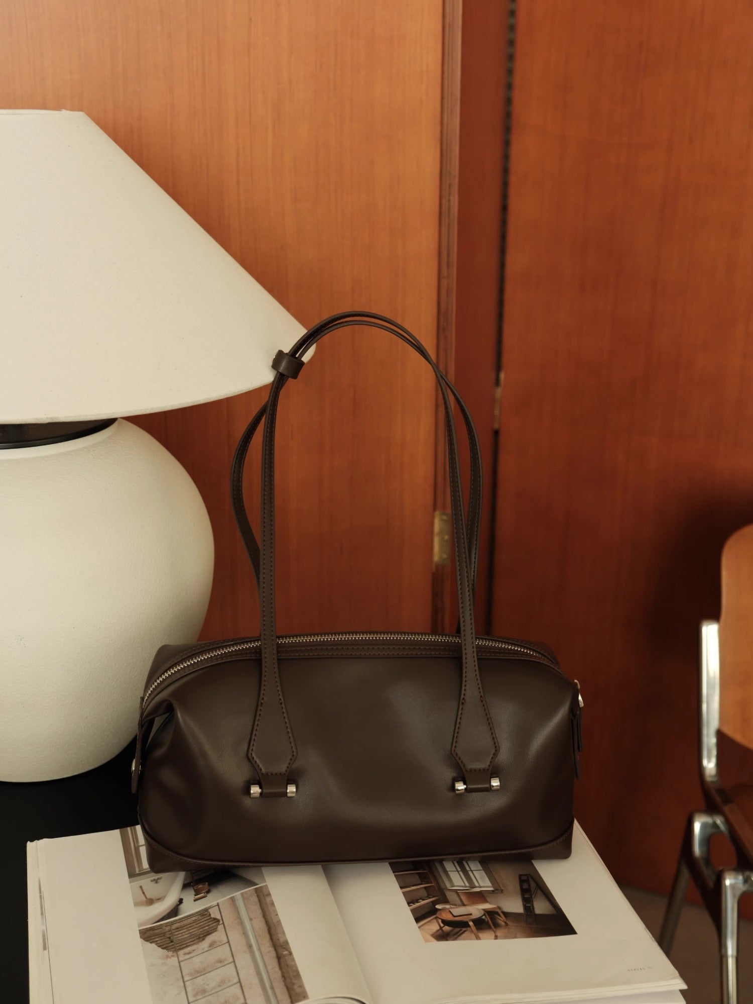 Leather Elegance Crossbody Bag – Genuine Leather Shoulder Bag for Everyday & Evening Style