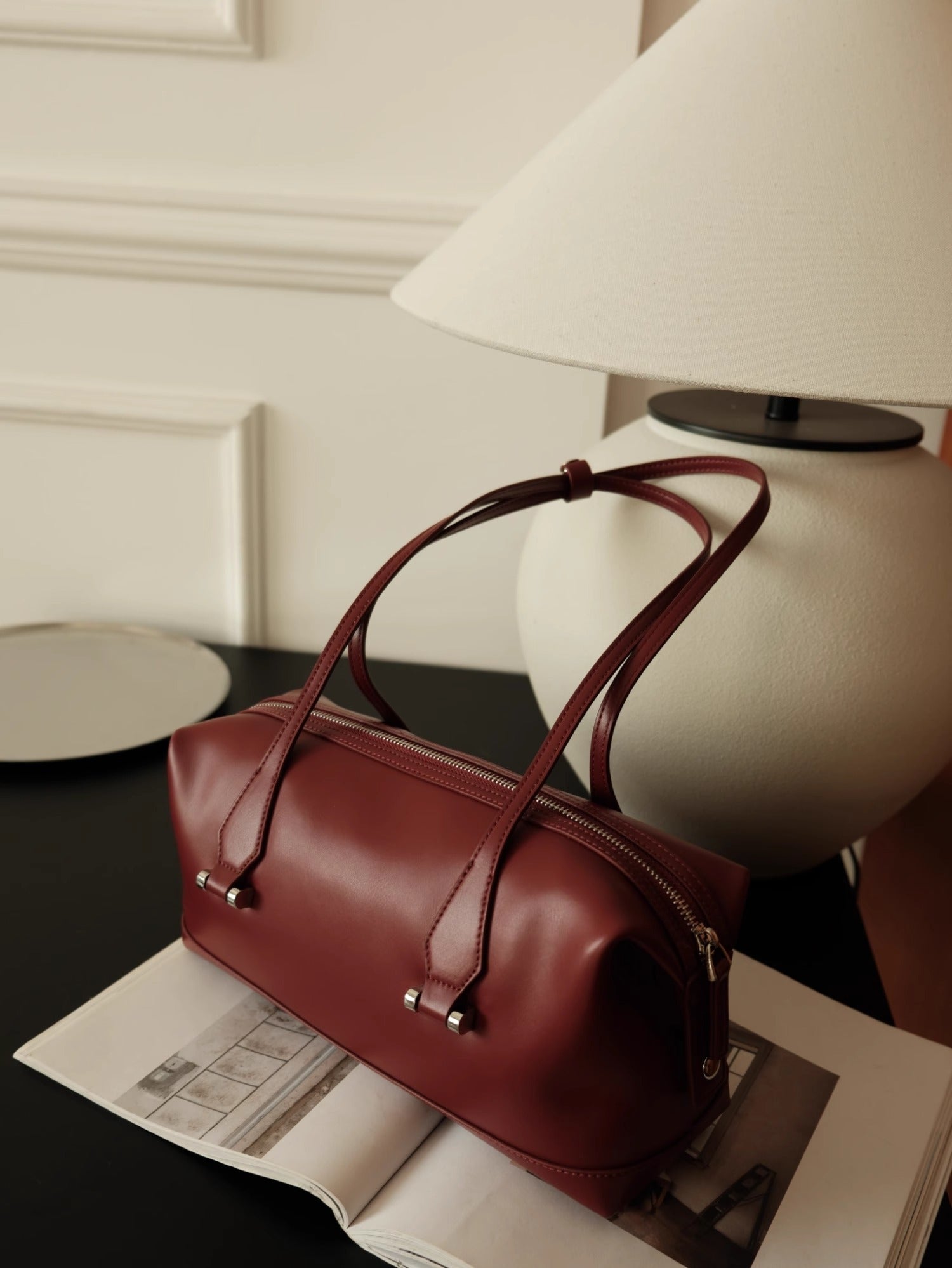 Leather Elegance Crossbody Bag – Genuine Leather Shoulder Bag for Everyday & Evening Style
