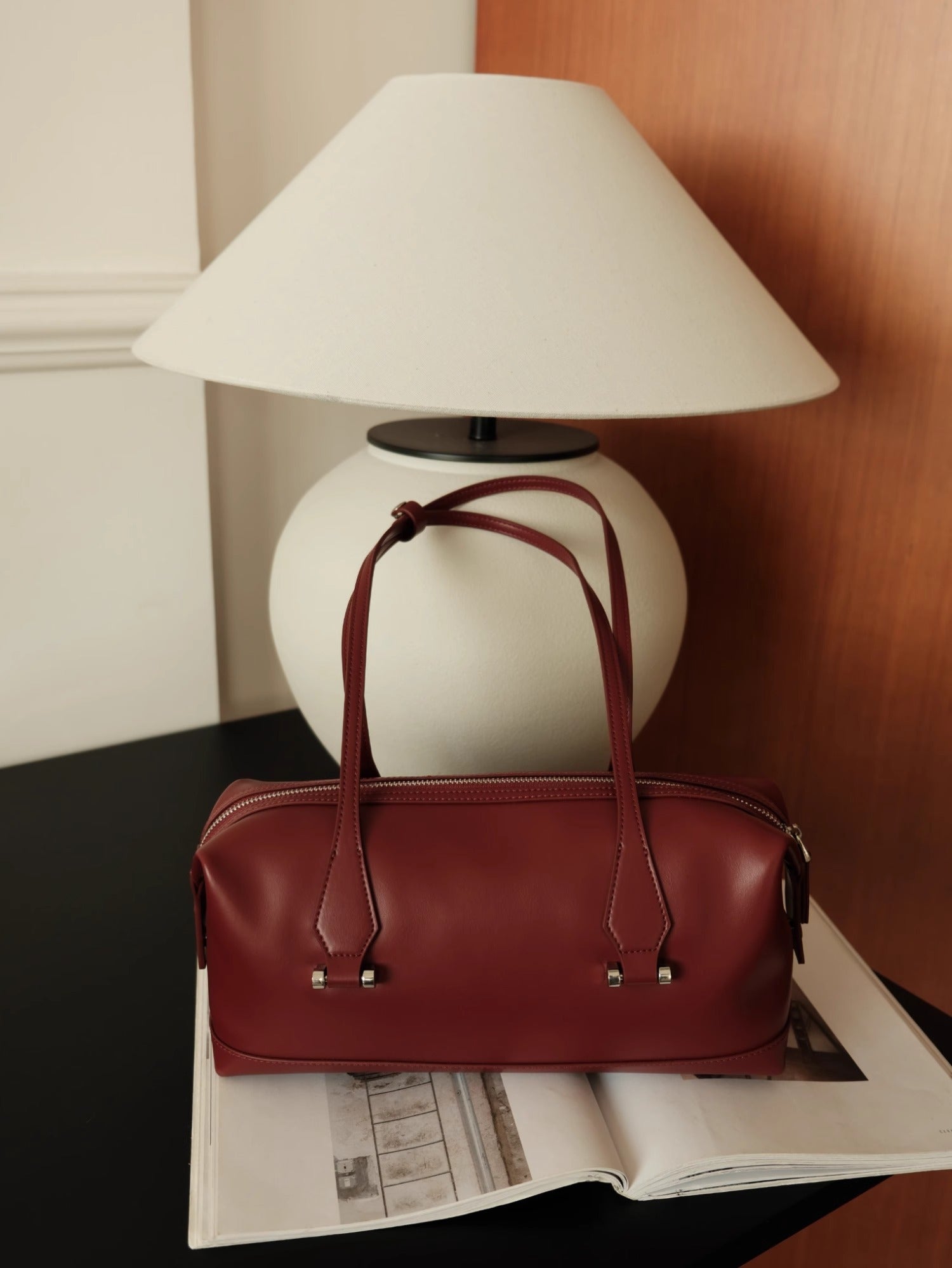 Leather Elegance Crossbody Bag – Genuine Leather Shoulder Bag for Everyday & Evening Style