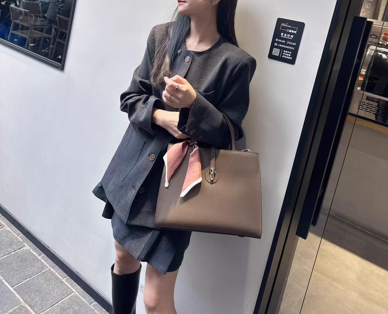 Eterna Classica – Genuine Leather Tote Bag