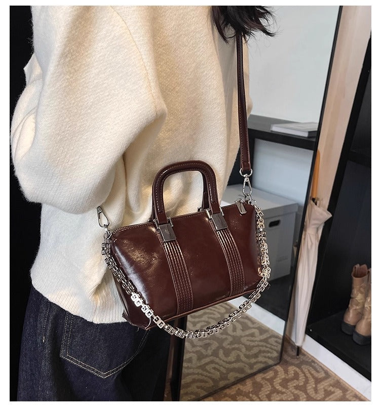 Elegant Statement: Premium Leather Handbag