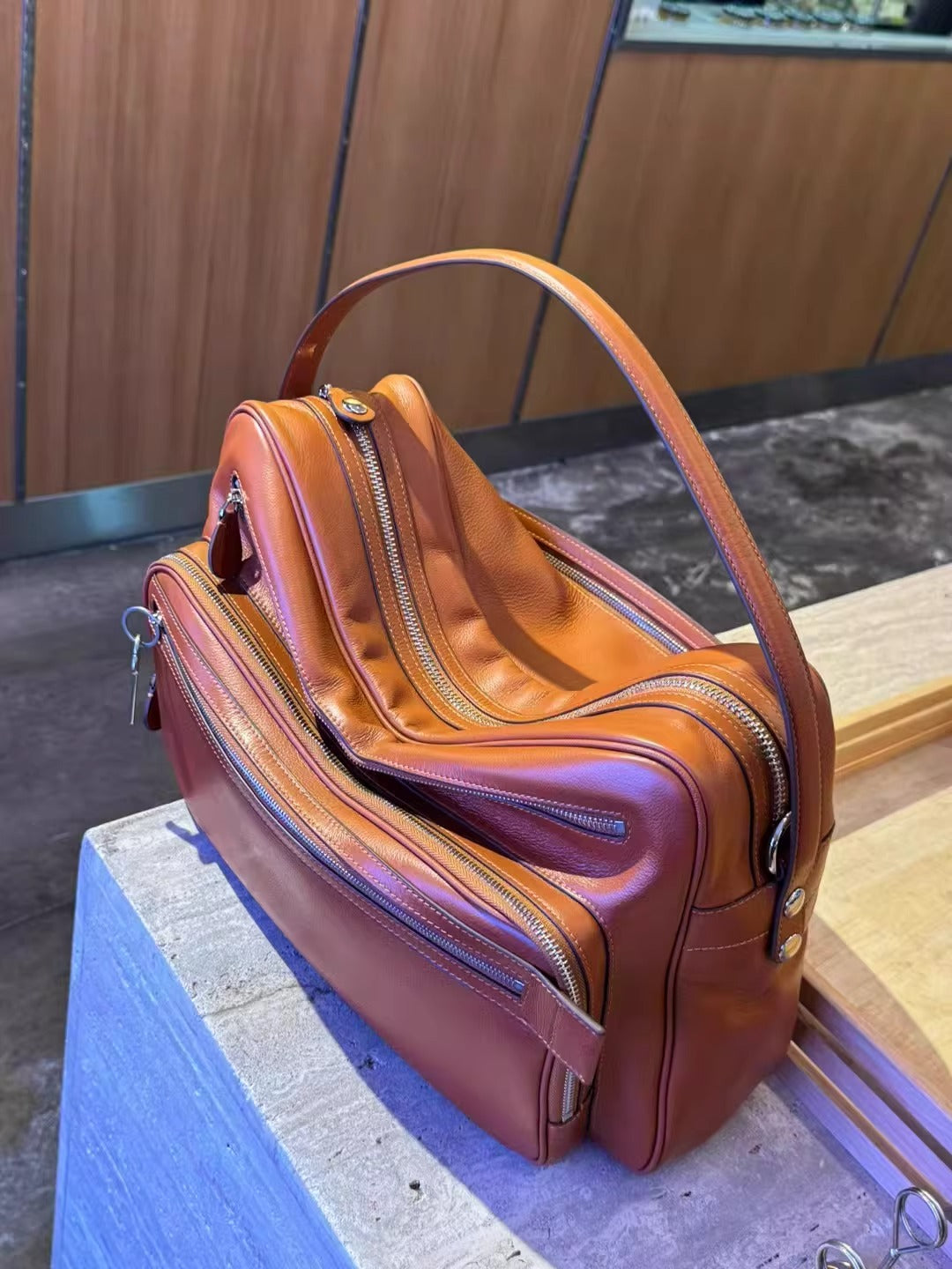 Siena Classic — Premium Italian Leather Bag 🇮🇹