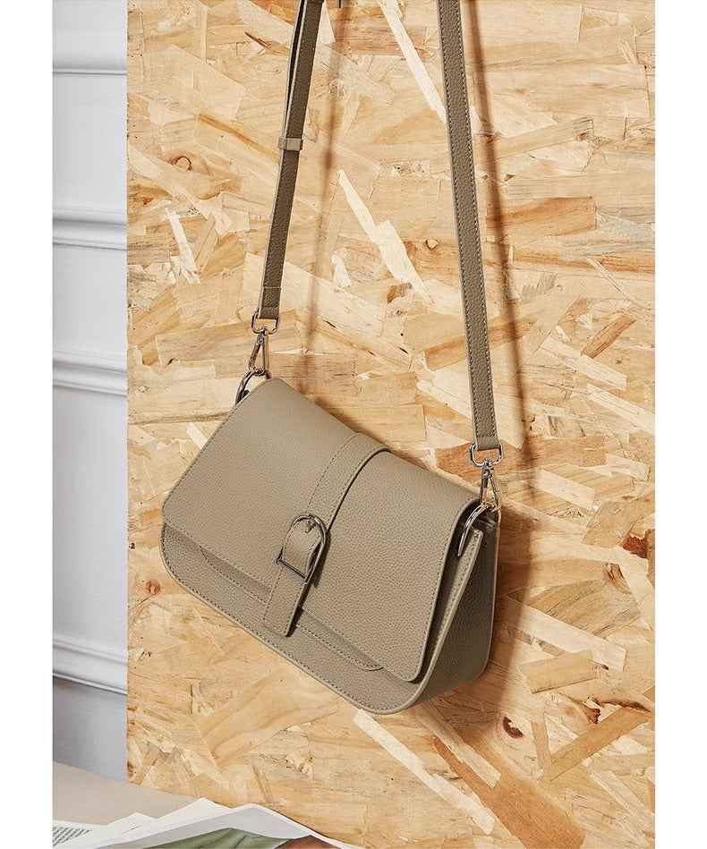 LÉCLAT – Premium Genuine Leather Bag with Timeless Structure. Women’s shoulder bag