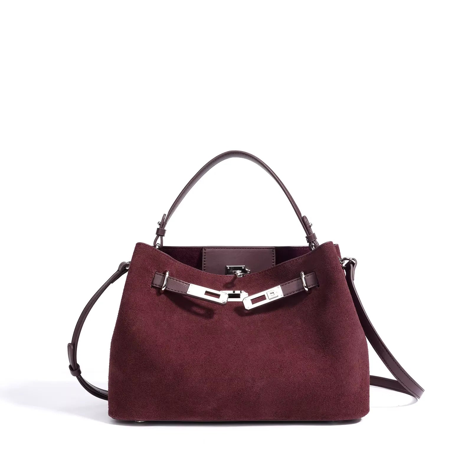 Velora Suede Elegance Bag