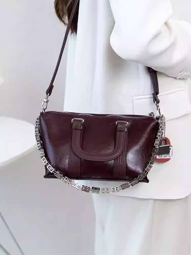 Elegant Statement: Premium Leather Handbag