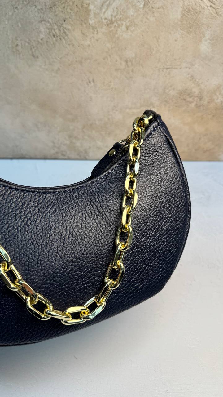“Graceful Chain” - Genuine Leather Bag