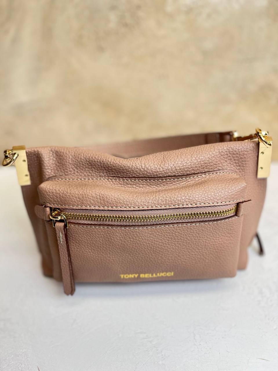 Tony Elegance Natural Leather Bag