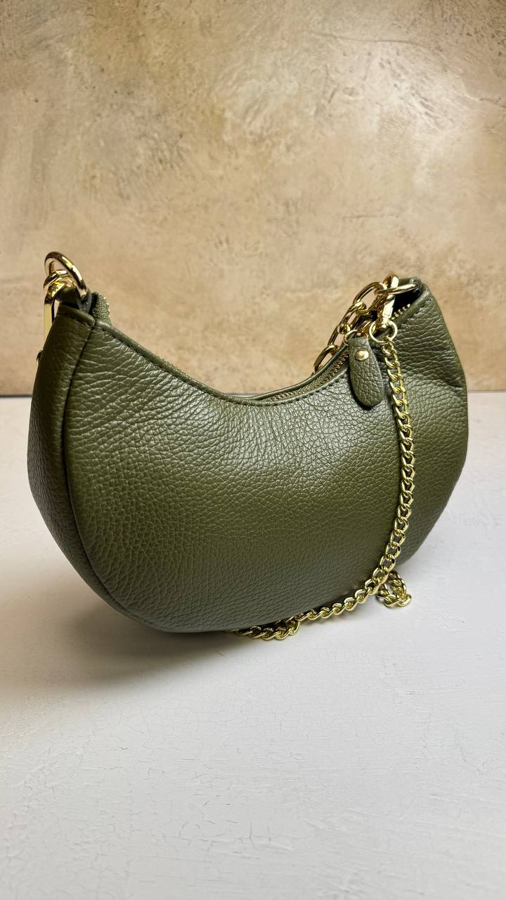 “Graceful Chain” - Genuine Leather Bag