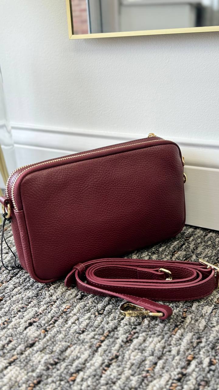 TERGAN Crossbody Bag – Timeless Elegance in Premium Leather✨