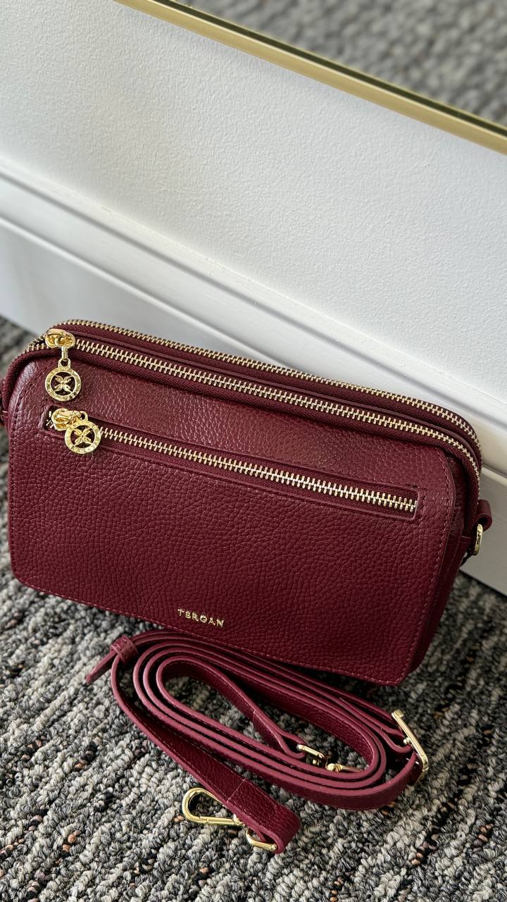 TERGAN Crossbody Bag – Timeless Elegance in Premium Leather✨