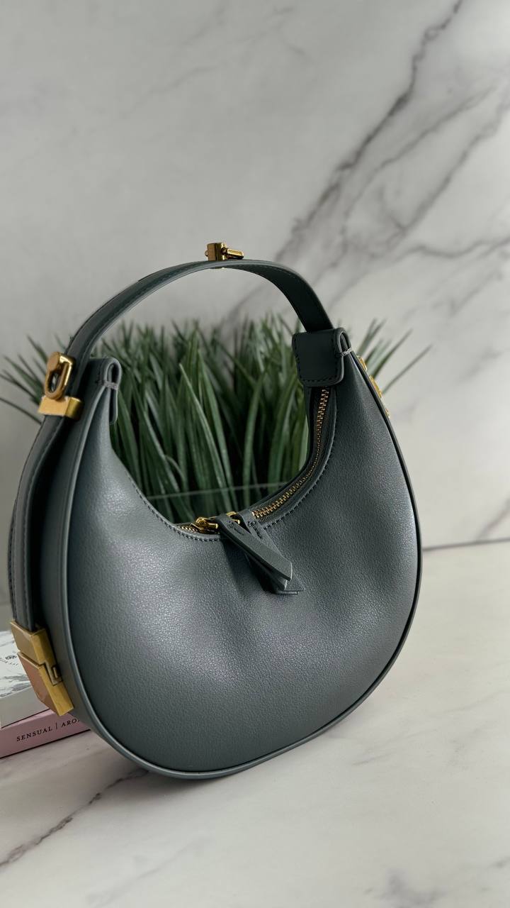 Luna Eleganza – Genuine Leather Handbag. Italy