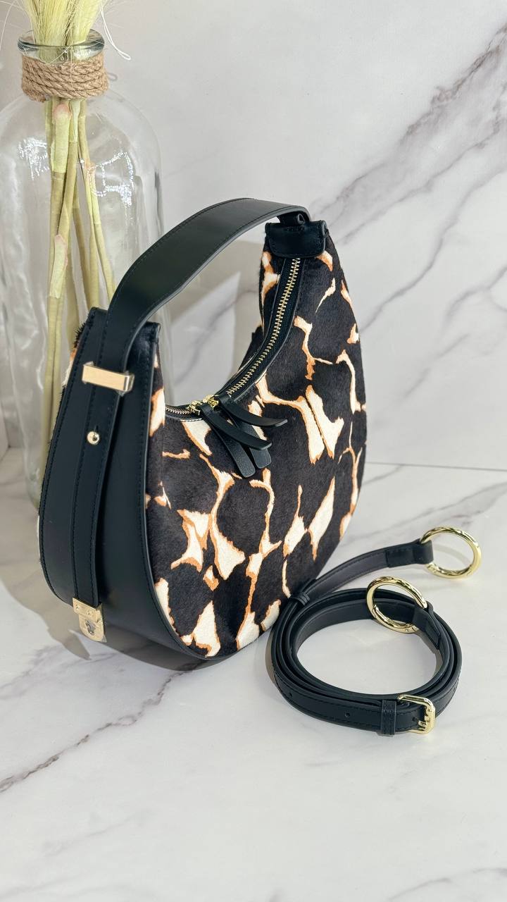 Bella Fierce – Italian Bag Made of Genuine Leather and Fur
