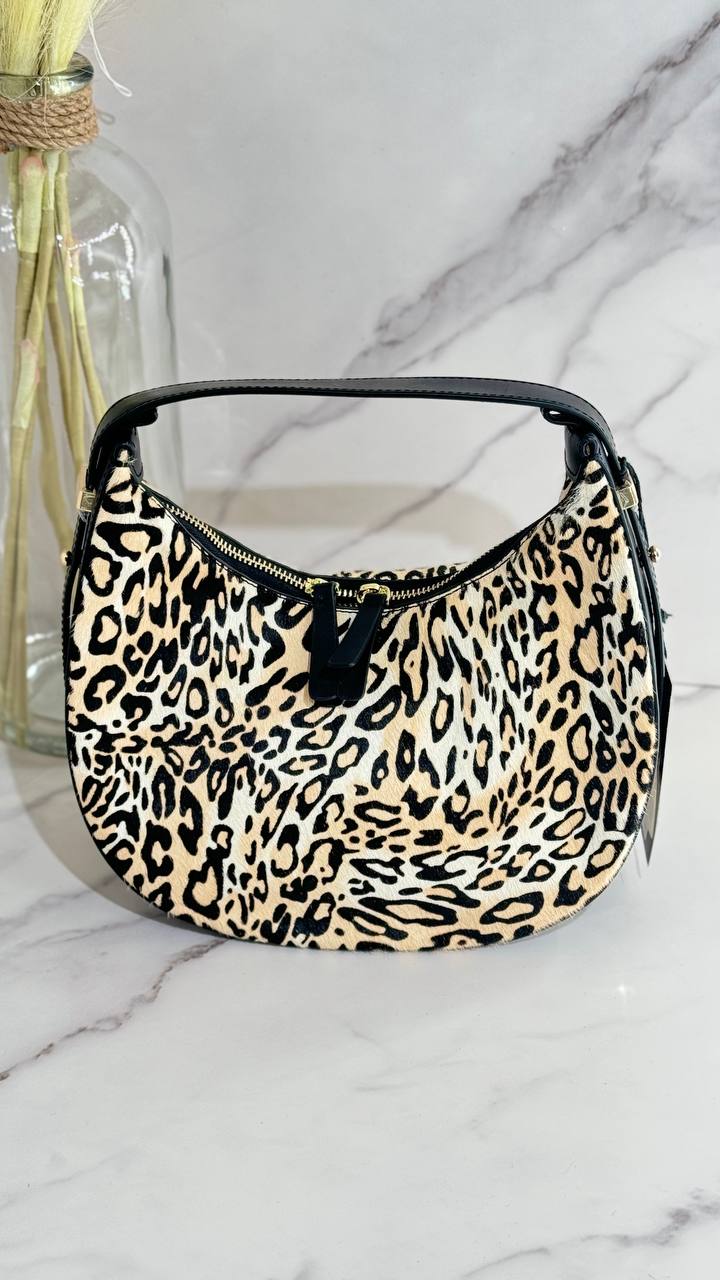 Bella Fierce – Italian Bag Made of Genuine Leather and Fur