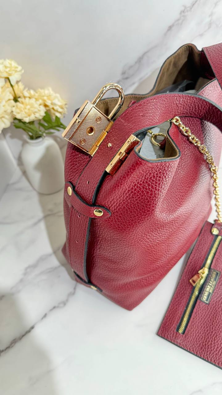 Verona – Genuine Leather Bag with Adjustable Strap