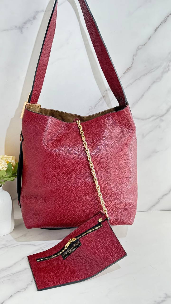 Verona – Genuine Leather Bag with Adjustable Strap