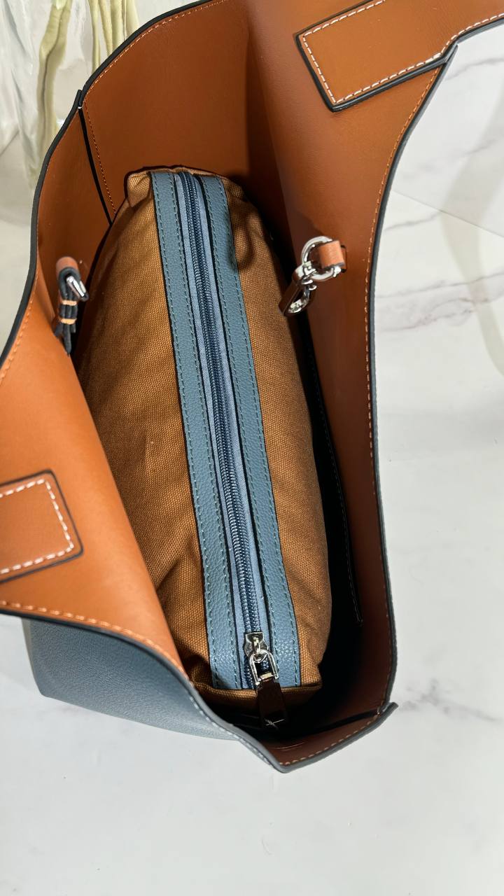 Verona Luxe Leather Tote