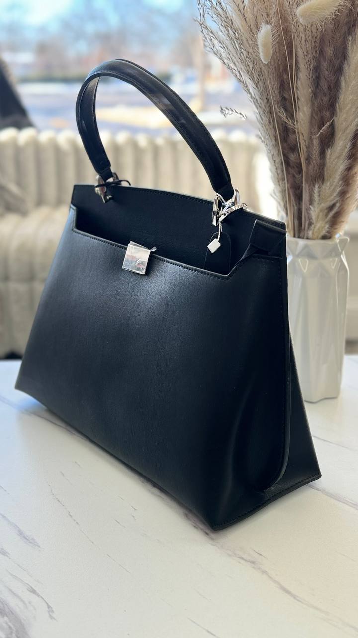 “Executive Chic” — Genuine Leather Bag