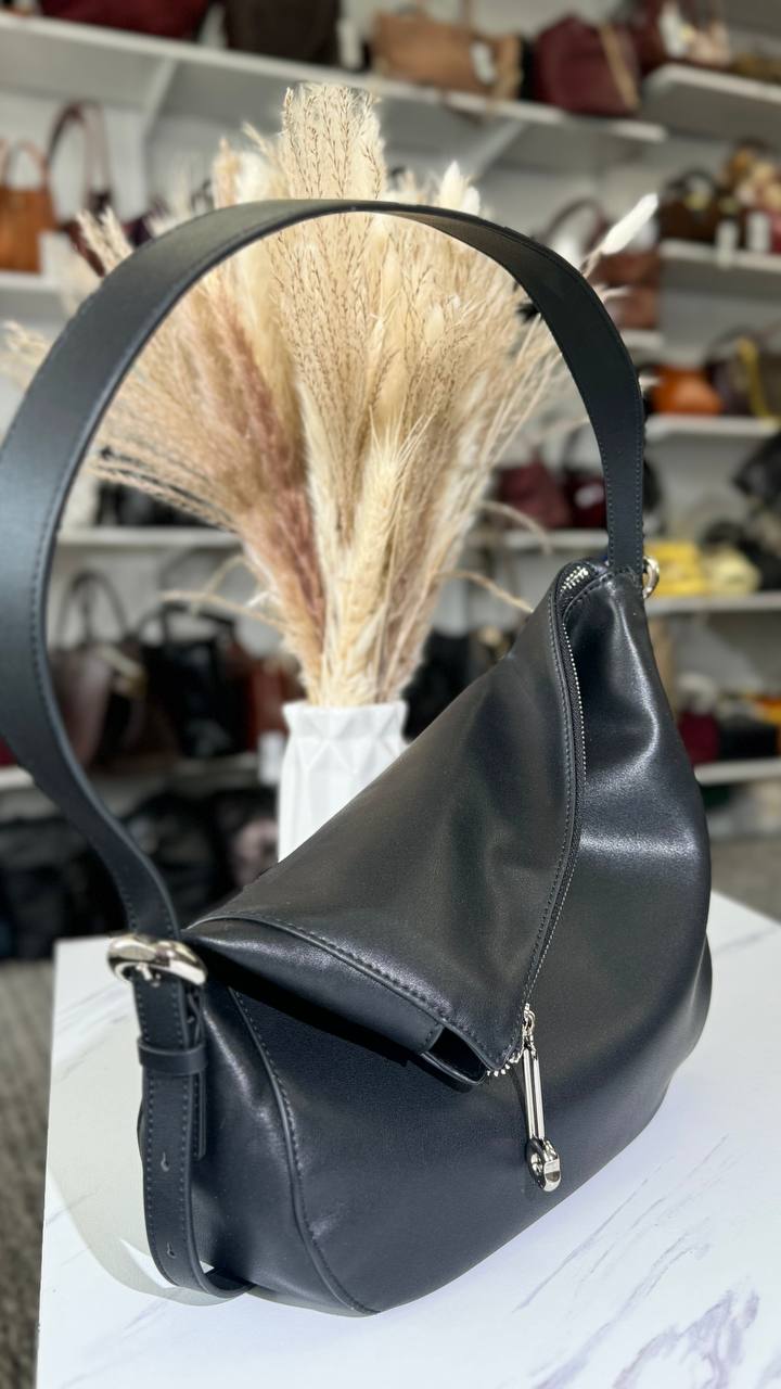Eclipse Luxe –soft genuine goat leather shoulder bag