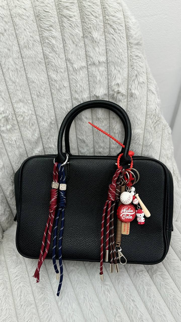 Elite Luxe Charm – Handbag with Premium Eco-Leather Embellishments